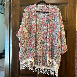 Colorful kimono. Size large